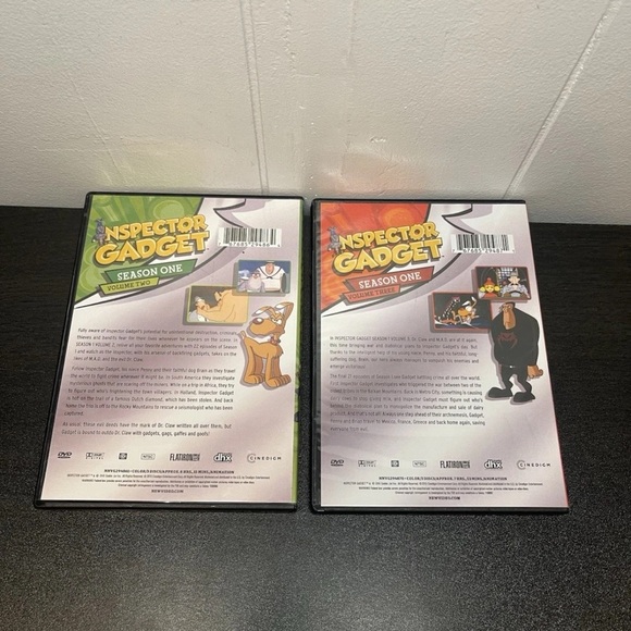 Inspector Gadget Season 1 Volume 2 & 3 - Missing Volume 1 - Picture 2 of 16